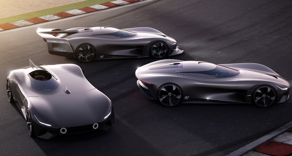 Jaguar Vision GranTurismo Roadster, super-elettrica per gioco