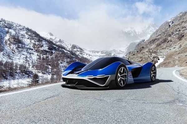 A4810 Project, IED e Alpine, concept di supercar a idrogeno