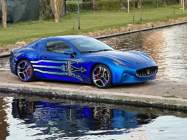 Maserati GranTurismo Folgore, l'elettrica si svela a Roma