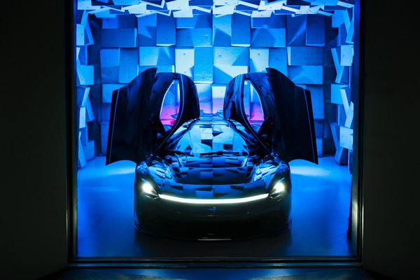 Suono puro, la voce di Pininfarina Battista, supercar elettrica