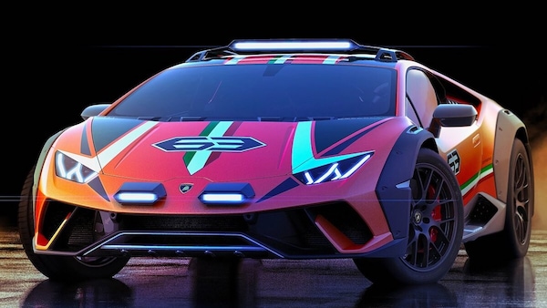 Lamborghini Huracan Sterrato, sfugge online la versione "off-road"