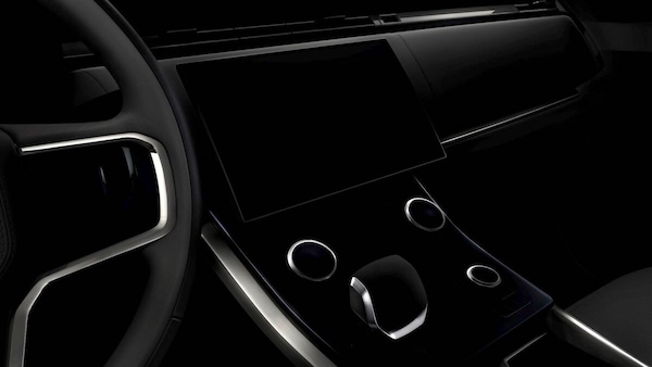Nuova Range Rover Sport annuncia il debutto e anticipa gli interni