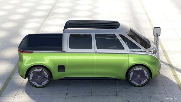 Volkswagen  ID.Buzz pick-up, spunta il rendering