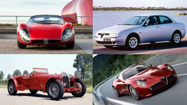 Alfa Romeo, i 10 modelli più importanti del Biscione