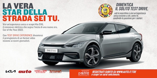Prova la nuova Kia EV6: con i Test Drive Experience la star della strada sei tu!