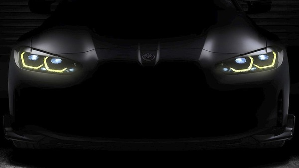 Nuova BMW M4 CSL, eccola aspettando Villa d'Este 2022