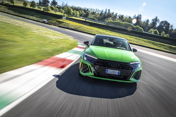 L'Audi RS3 cambia le “scarpe” e va ancora più forte