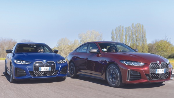 BMW M440i vs BMW i4 M50: benzina e elettrico a confronto su Auto in edicola