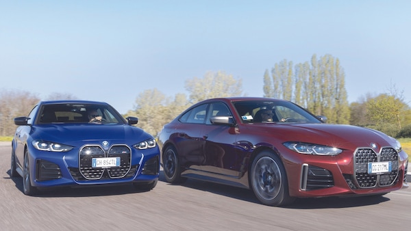 BMW M440i vs BMW i4 M50: benzina e elettrico a confronto su Auto in edicola
