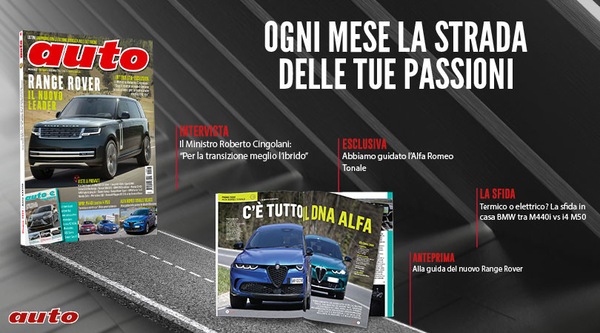 Il nuovo numero di AUTO è in edicola: l'intervista a Cingolani e la nuova Alfa Romeo Tonale