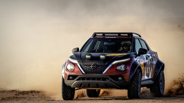 Nissan Juke Hybrid Rally Tribute, idea ibrida da rally raid