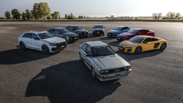 Audi, quarant'anni di trazione quattro