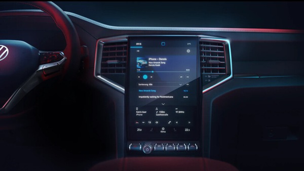 Volkswagen Amarok, prima immagine dei nuovi interni del pick-up