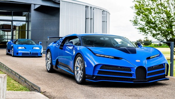 Bugatti Centodieci, la prima è un omaggio alla EB110