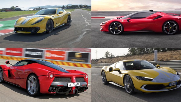 Le 10 Ferrari stradali più veloci di sempre a Fiorano