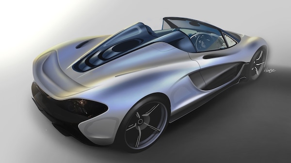 Lanzante P1 Spider, come ti trasformo la McLaren P1 Coupé