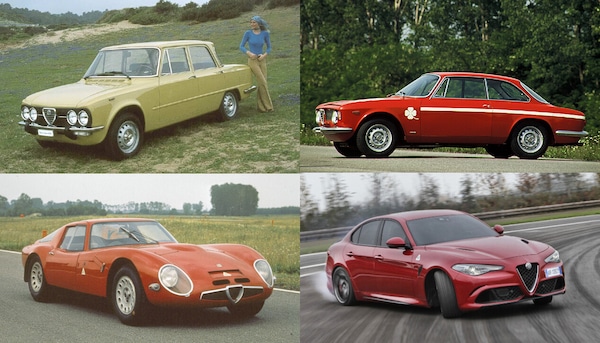 Alfa Romeo, 60 anni di Giulia