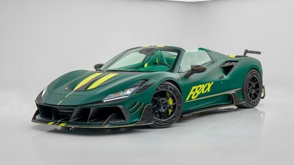La Ferrari F8XX Spider by Mansory è verdissima e potente