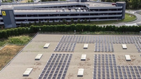 Ferrari potenzia la produzione di energia dal fotovoltaico