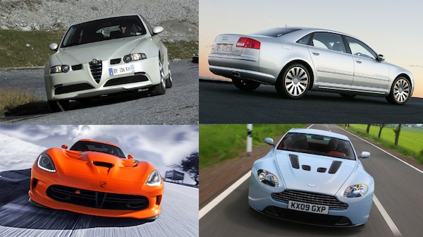Top 10 auto con un motore esageratamente grande