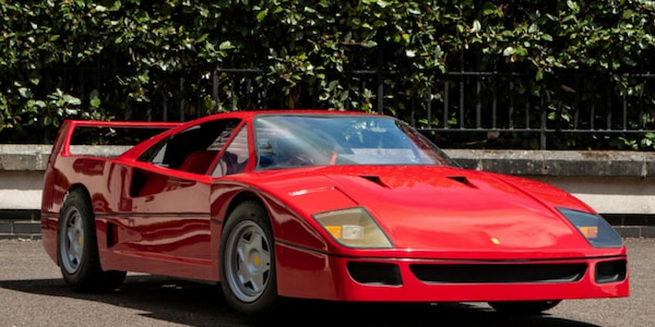 Vorrei ma non posso con F-Racer Junior, go-kart vestito da Ferrari F40 all'asta