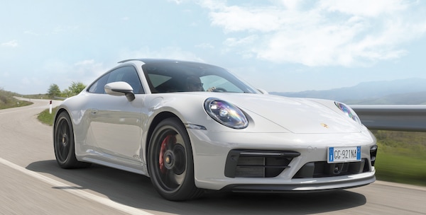 Porsche 911 4S, la prova in pista