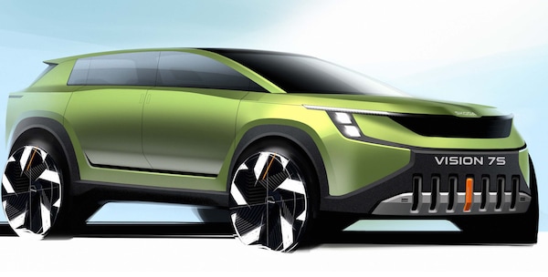 Skoda Vision 7S, grandi manovre sul design