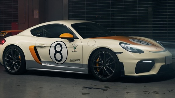 Porsche 718 Cayman GT4, un pezzo unico celebra la 906 del 1967