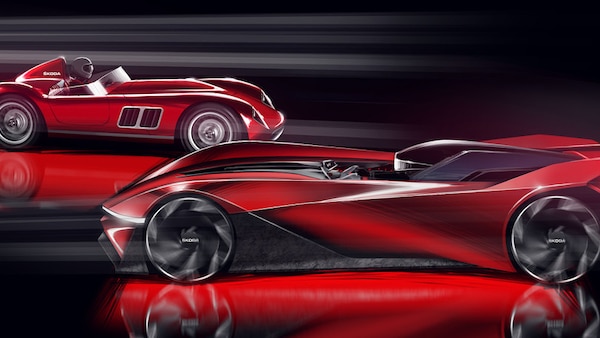 Skoda Vision GT, concept da corsa ricordando la 1100 OHC