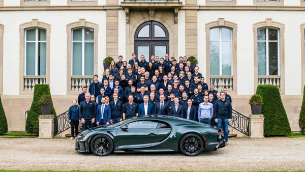 Bugatti Chiron a 400 esemplari, ancora 100 per completare il programma