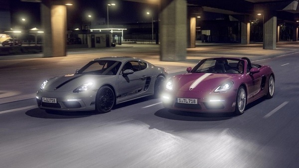 Porsche 718 Style Edition, Boxster e Cayman speciali in Ruby Star Neo