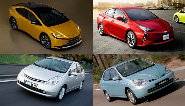 Toyota Prius, tutte le generazioni dell'ibrida giapponese