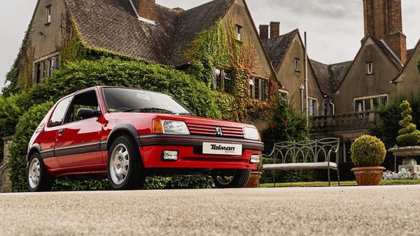 Peugeot 205 GTI restomod, 200 cavalli firmati Tolman
