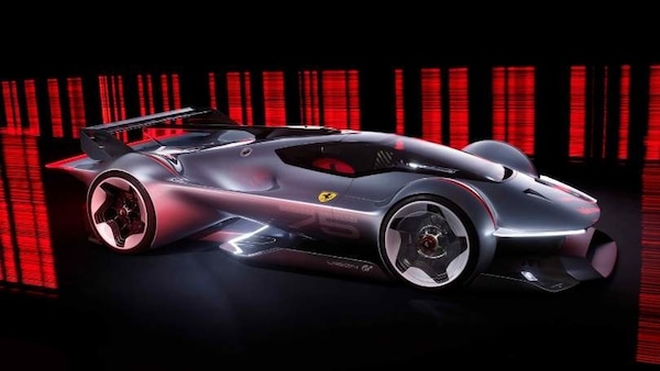 Ferrari Vision Gran Turismo, l'hypercar che corre solo nei videogame