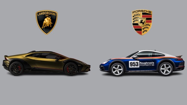 Supercar da off-road, Porsche 911 Dakar vs Lamborghini Huracan Sterrato
