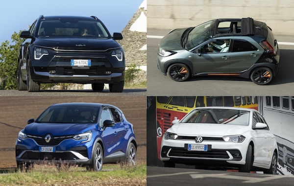 Centro Prove, le 10 auto con i consumi più bassi del 2022