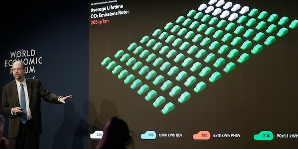 Toyota a Davos: "Impossibile fare solo con auto a batterie"