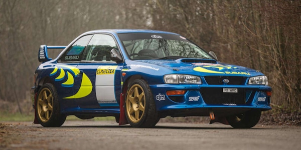 Subaru, all'asta un'Impreza del 1997 guidata da Colin McRae