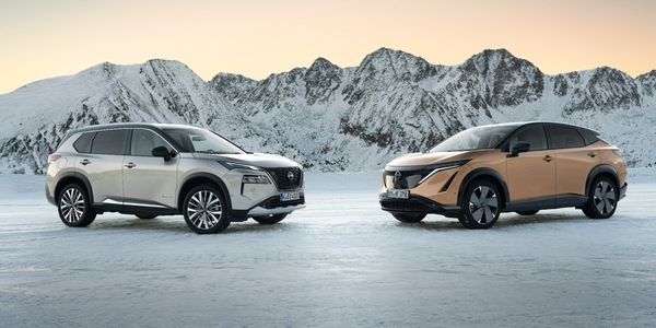 e-4orce, coma va la trazione integrale intelligente di Nissan