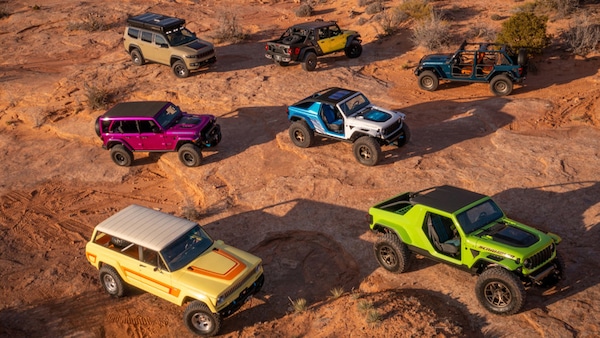 Le specialissime concept allo Easter Jeep Safari 2023