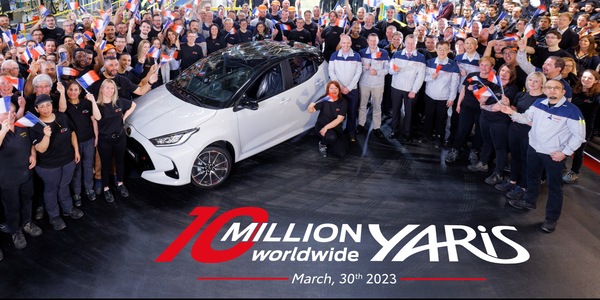 Toyota Yaris, i "piccoli geni" sono 10 milioni