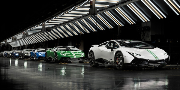 Lamborghini, tre Huracán esclusive alla Milano Design Week