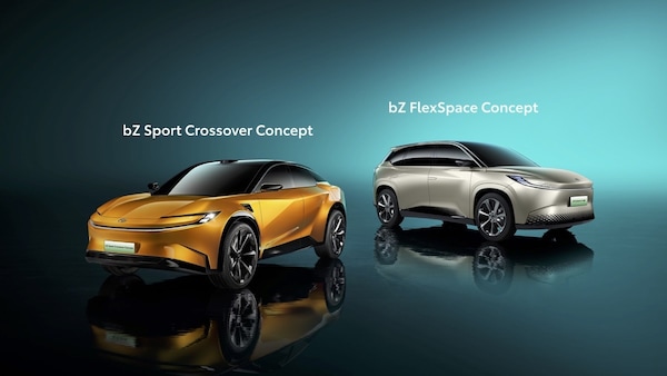 Toyota bZ concept, a Shangai due Suv elettrici pronti per il mercato