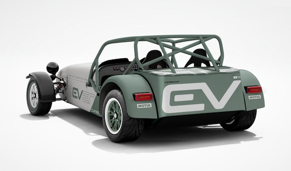 Caterham EV Seven, prove di elettrica in arrivo a Goodwood