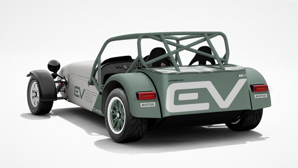 Caterham EV Seven, prove di elettrica in arrivo a Goodwood