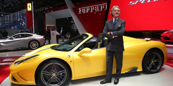 Montezemolo: "Ferrari elettrica? Mi fa venire l'orticaria"