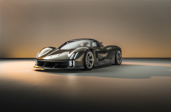 Mission X, l'hypercar elettica secondo Porsche