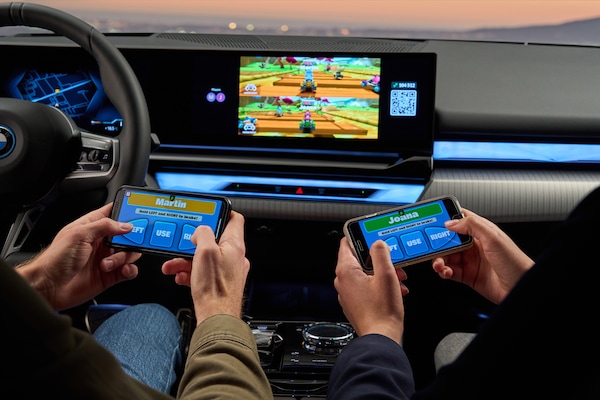 BMW Serie 5, debutta la piattaforma di gioco AirConsole