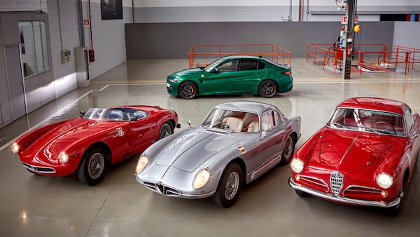 Alfa Romeo alla Mille Miglia 2023 con tre vetture d'eccezione