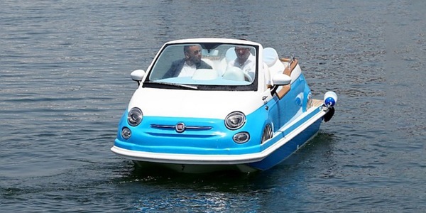Car 500 Off-Shore, la barca ispirata all’icona italiana Fiat 500